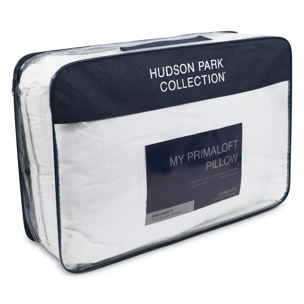 Hudson Park Collection My Primaloft Standard Firm Down Alternative Pillow - NWT